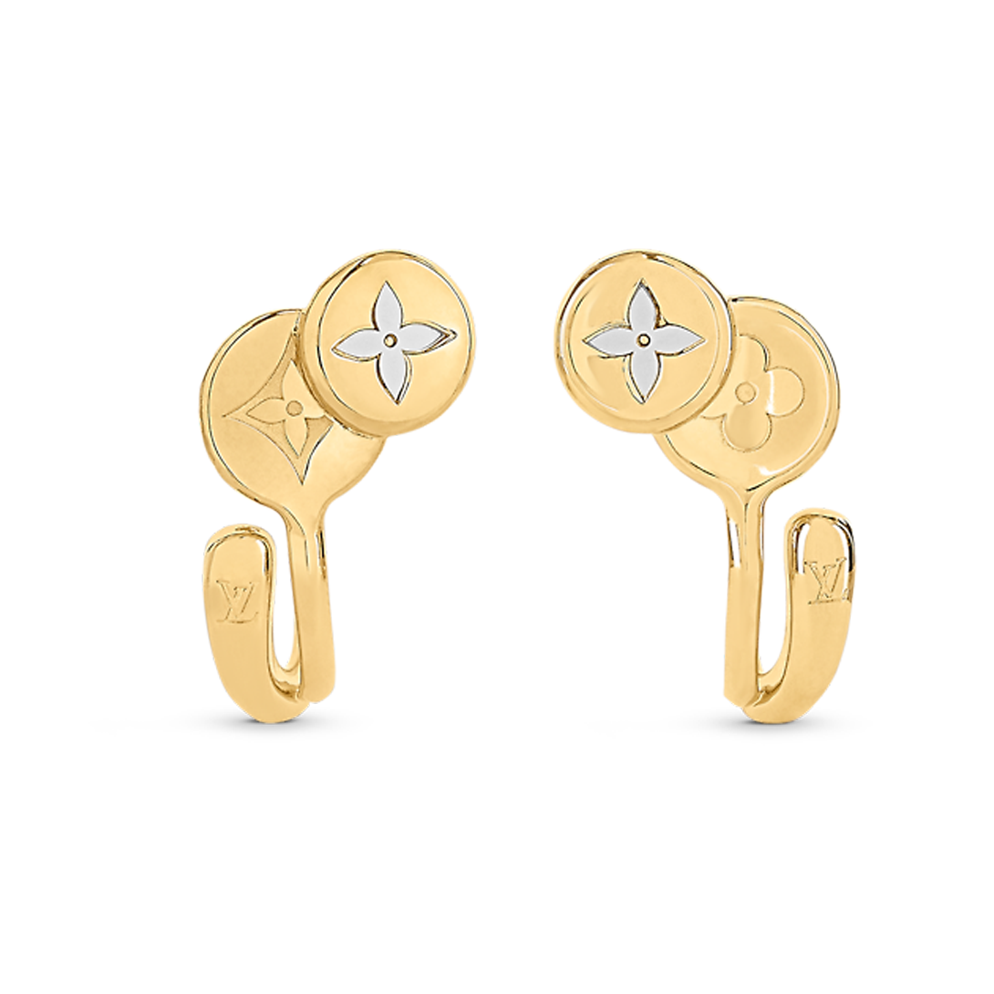 18k Louis Vuitton Symphony Earrings
