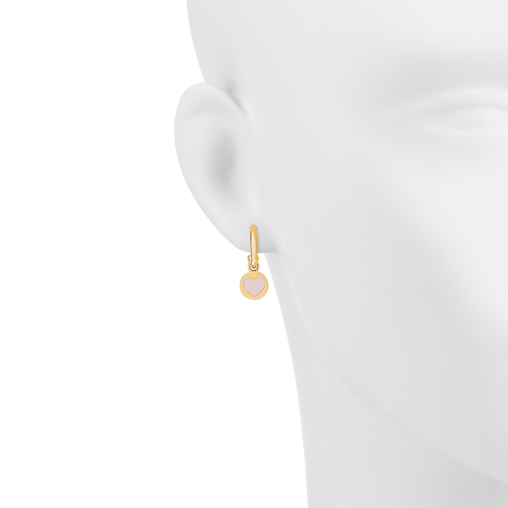 18K Louis Vuitton Iconic Heart Earrings