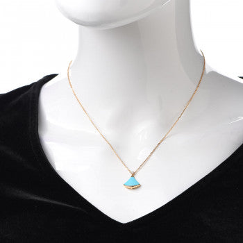 18K BVLGARI BVLGARI Dream Turquoise Pendant Necklace