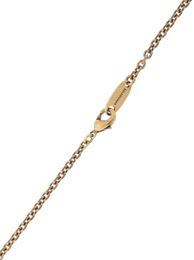 18K Balenciaga Hourglass Bag Necklace