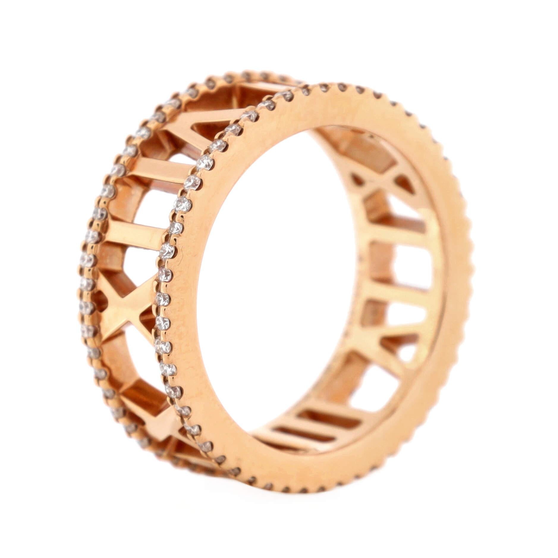 18K Tiffany Atlas Diamond Ring