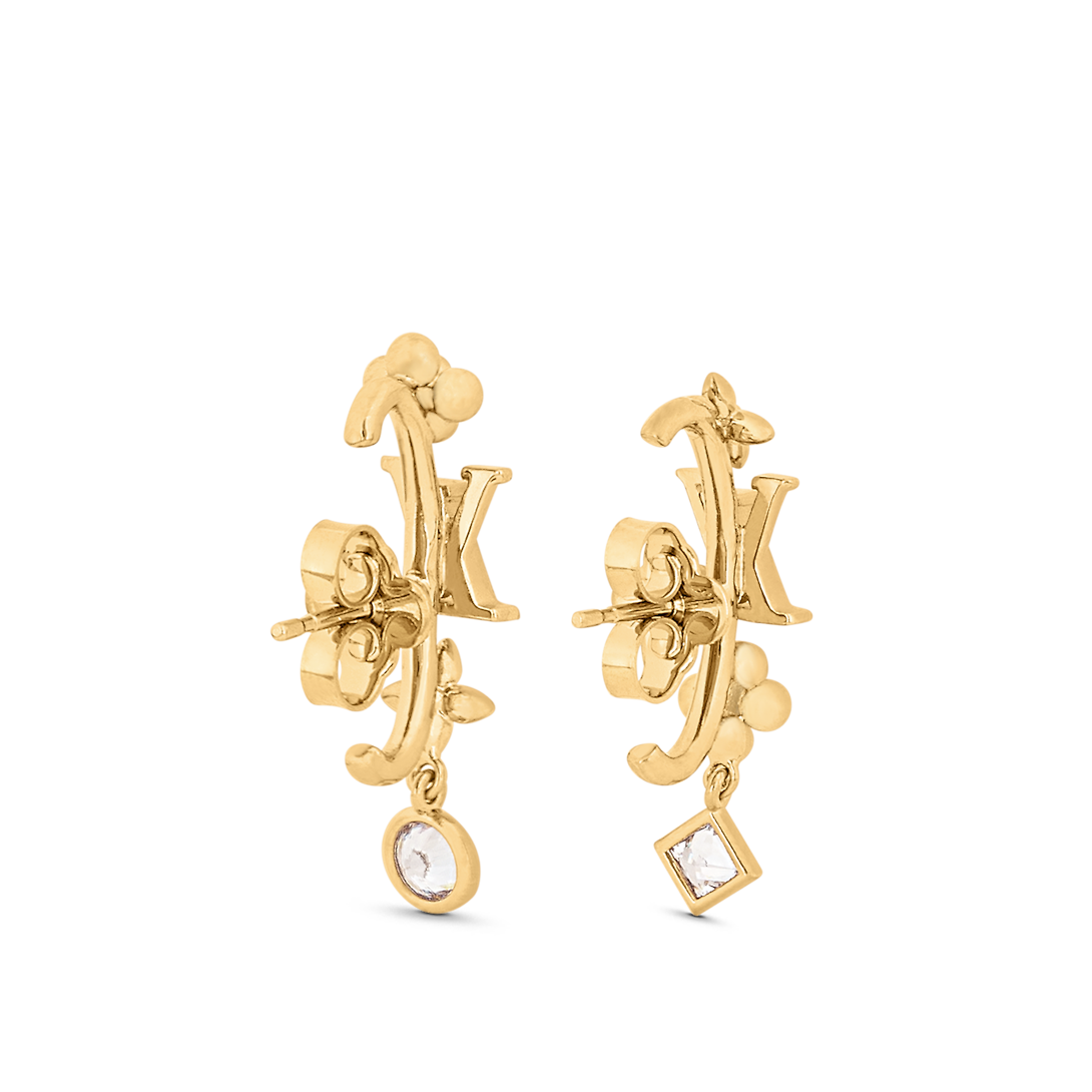 18K Louis Vuitton In the Sky Earrings
