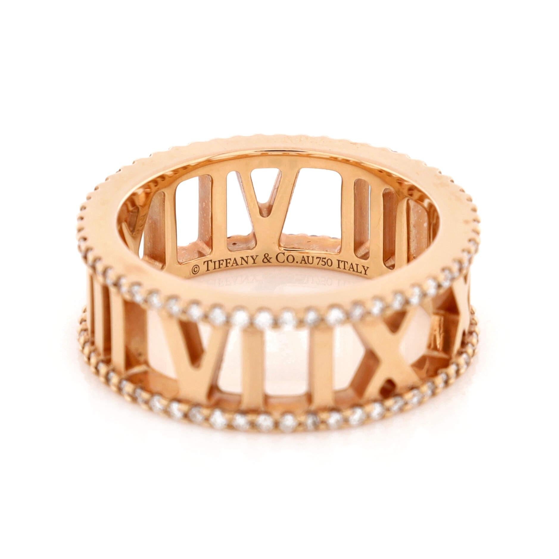 18K Tiffany Atlas Diamond Ring