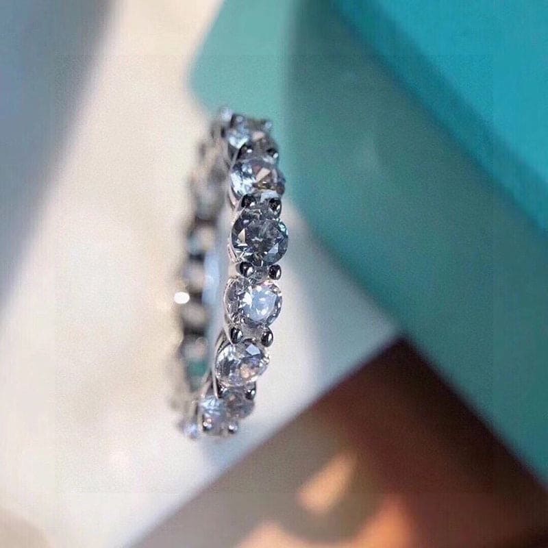 18K Tiffany Soleste Full Eternity Ring