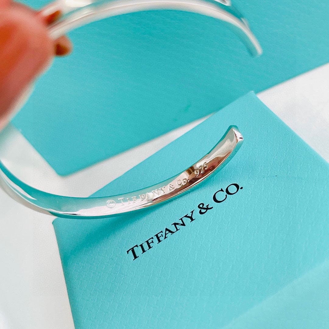 18K Tiffany 1837 Cuff Bracelet