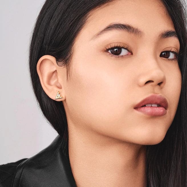 18K Louis Vuitton Volt One Earrings