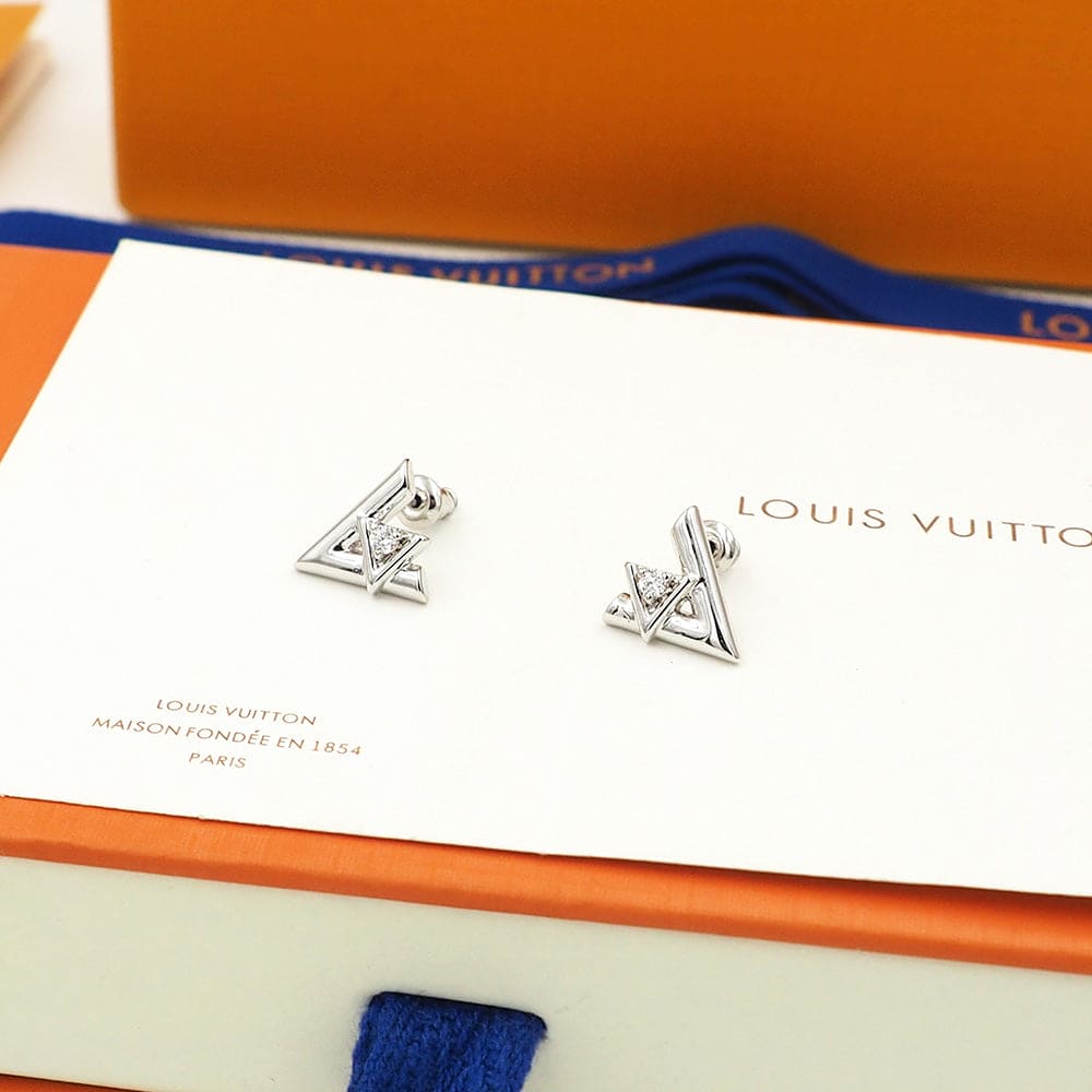 18K Louis Vuitton Volt One Earrings