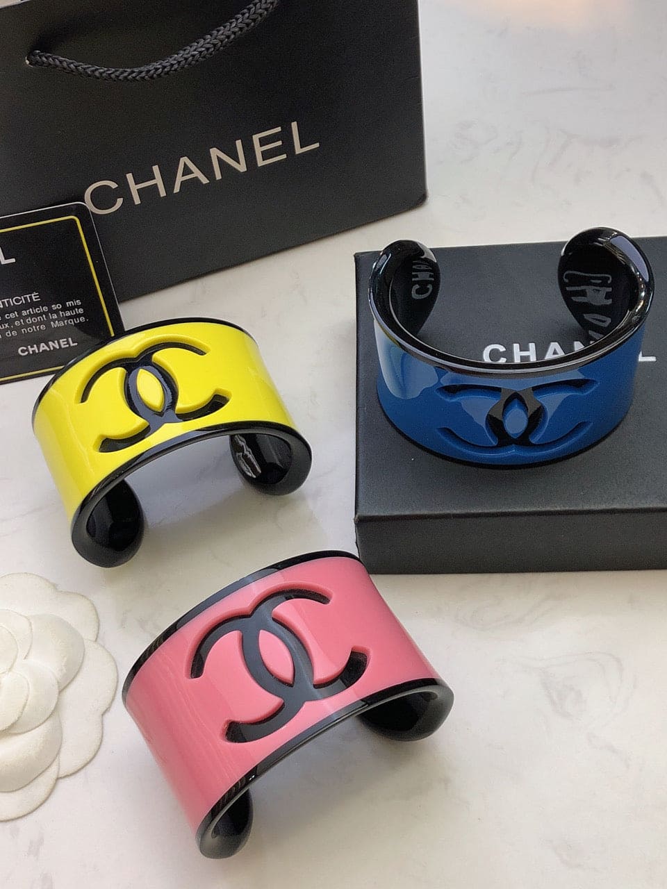 Chanel Pink Bracelet