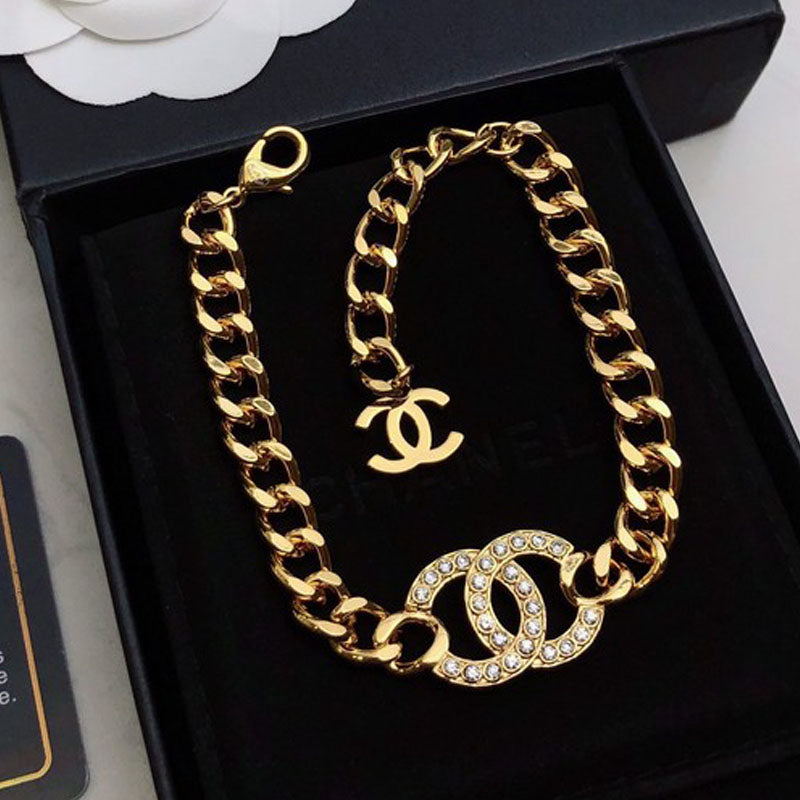 18K  Chanel Diamond Choker Necklace