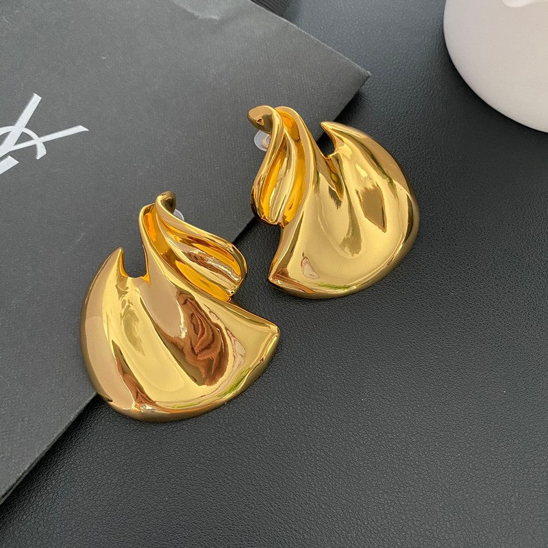 18K YSL Gold Earrings