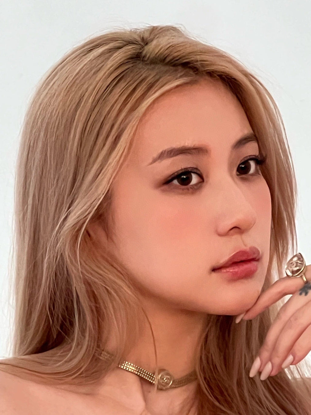 18K  Chanel Choker Chain Necklace