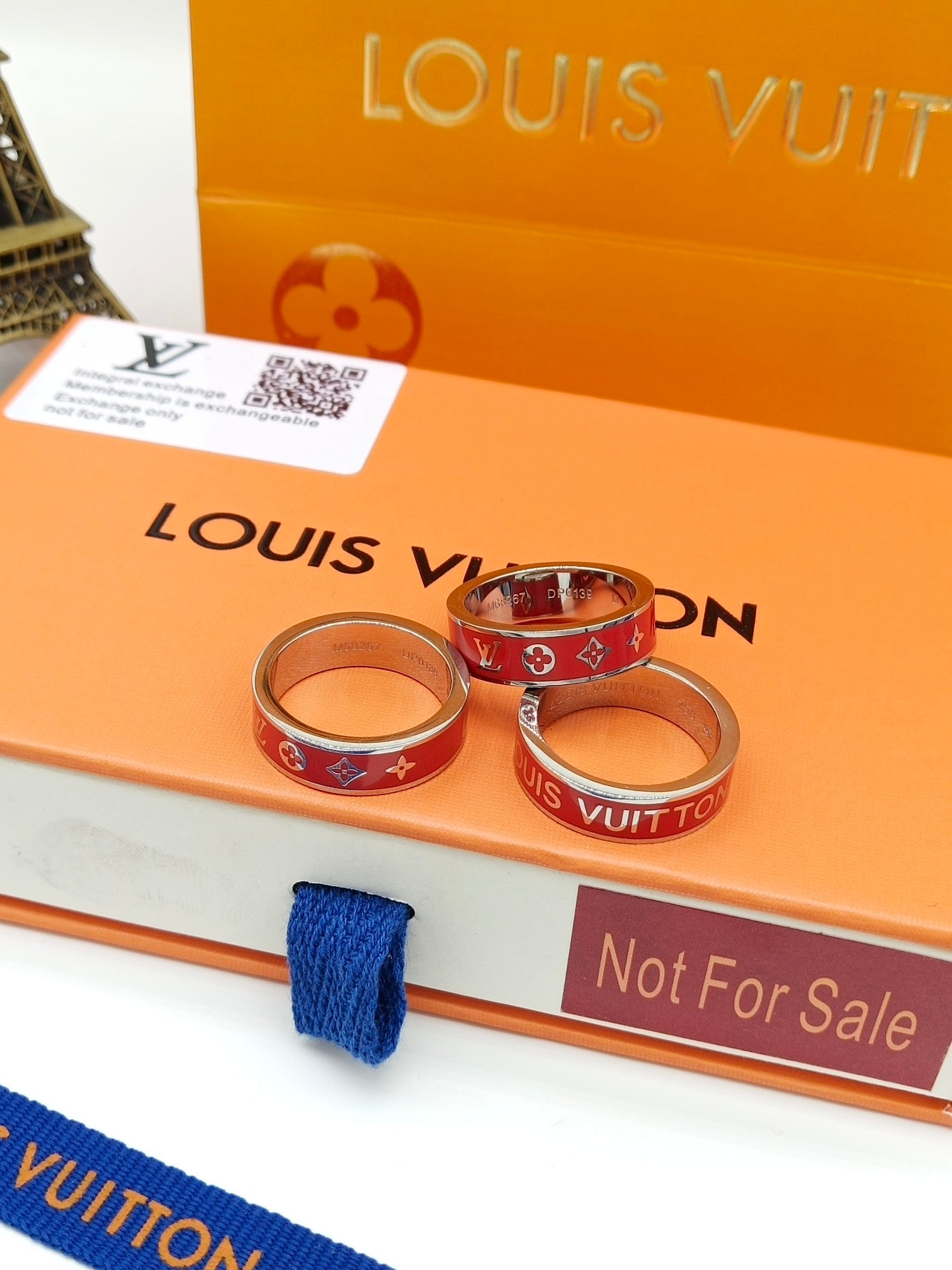 18K Louis Vuitton Red Ring