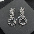 18K YSL Diamonds Earrings