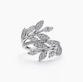 18K Tiffany Victoria Diamond Vine Bypass Ring