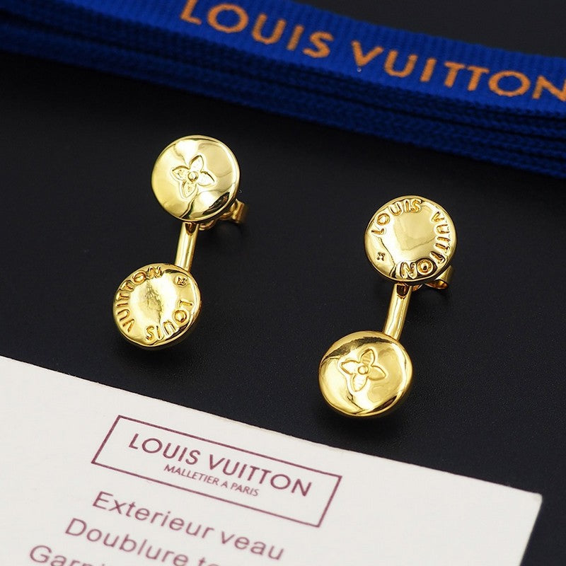 18K Louis Vuitton Studs Earrings