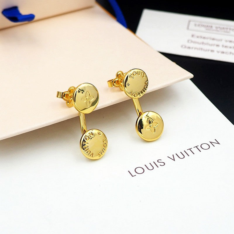18K Louis Vuitton Studs Earrings
