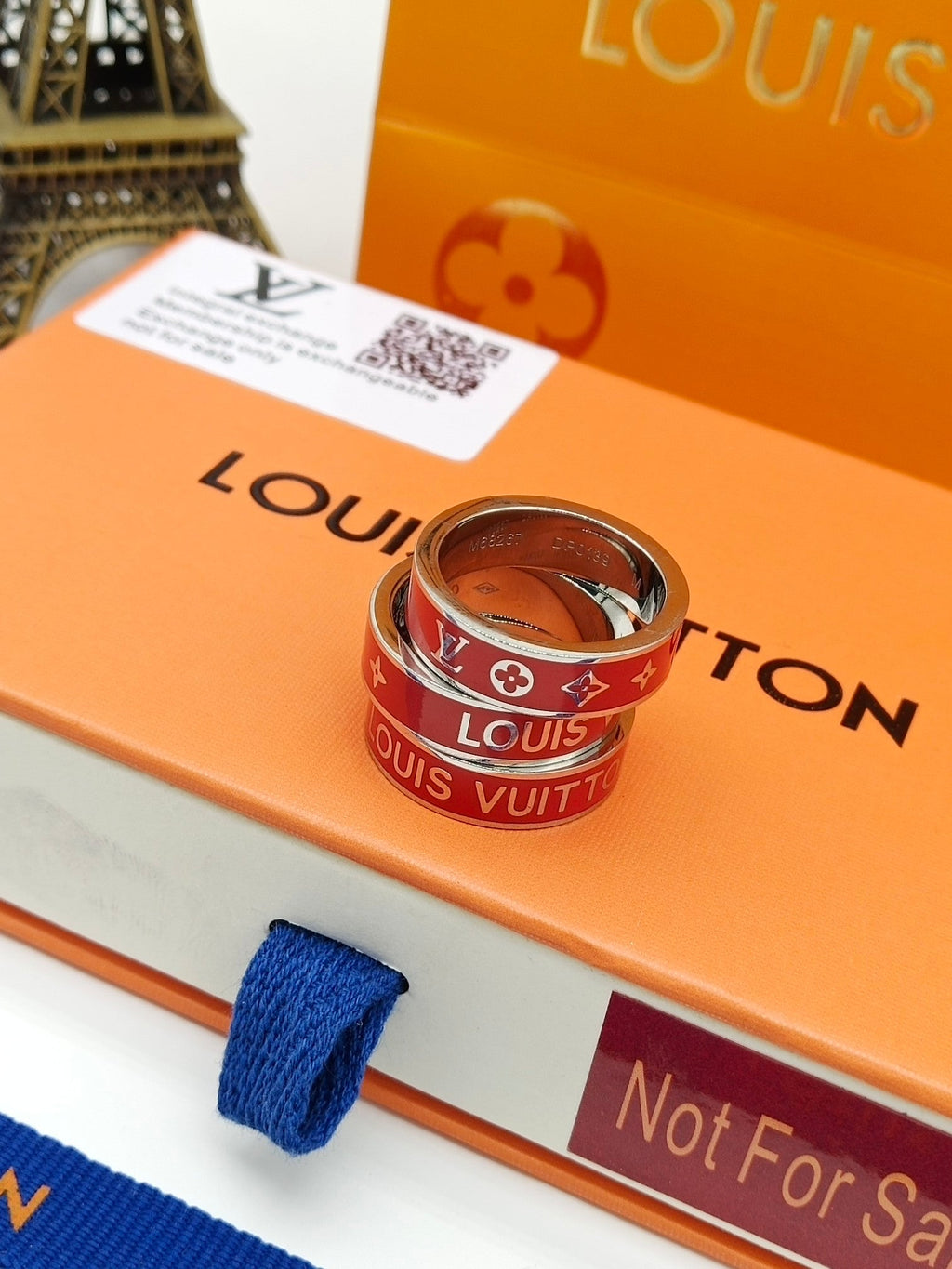 18K Louis Vuitton Red Ring