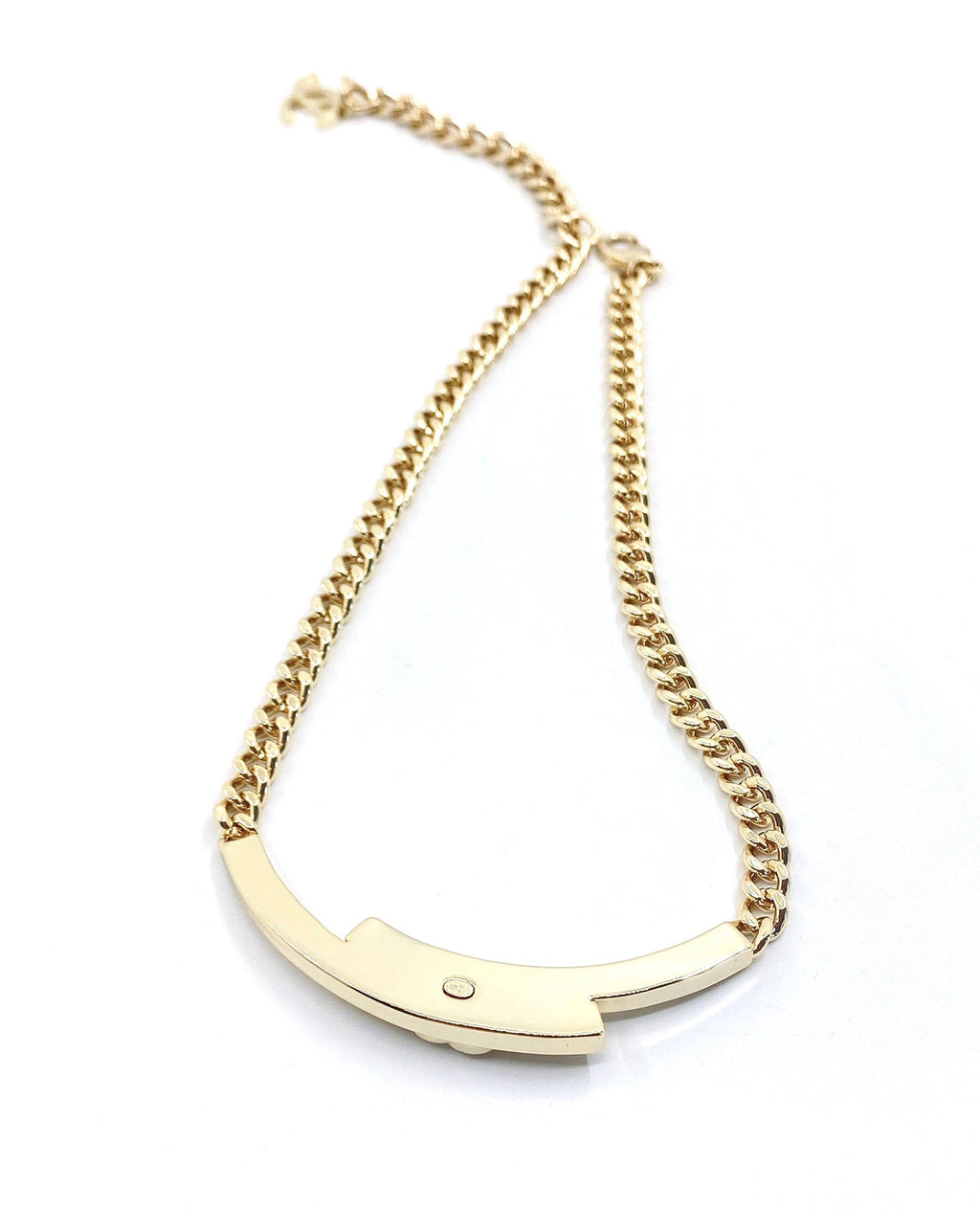 18K  Chanel Diamonds Choker Necklace