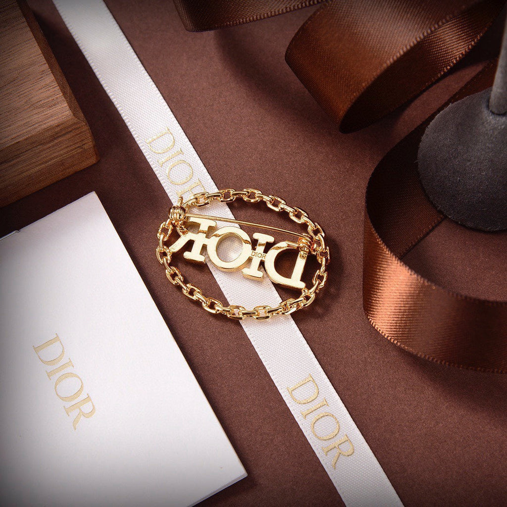 18K Dior Revolution Color Crystals Brooch