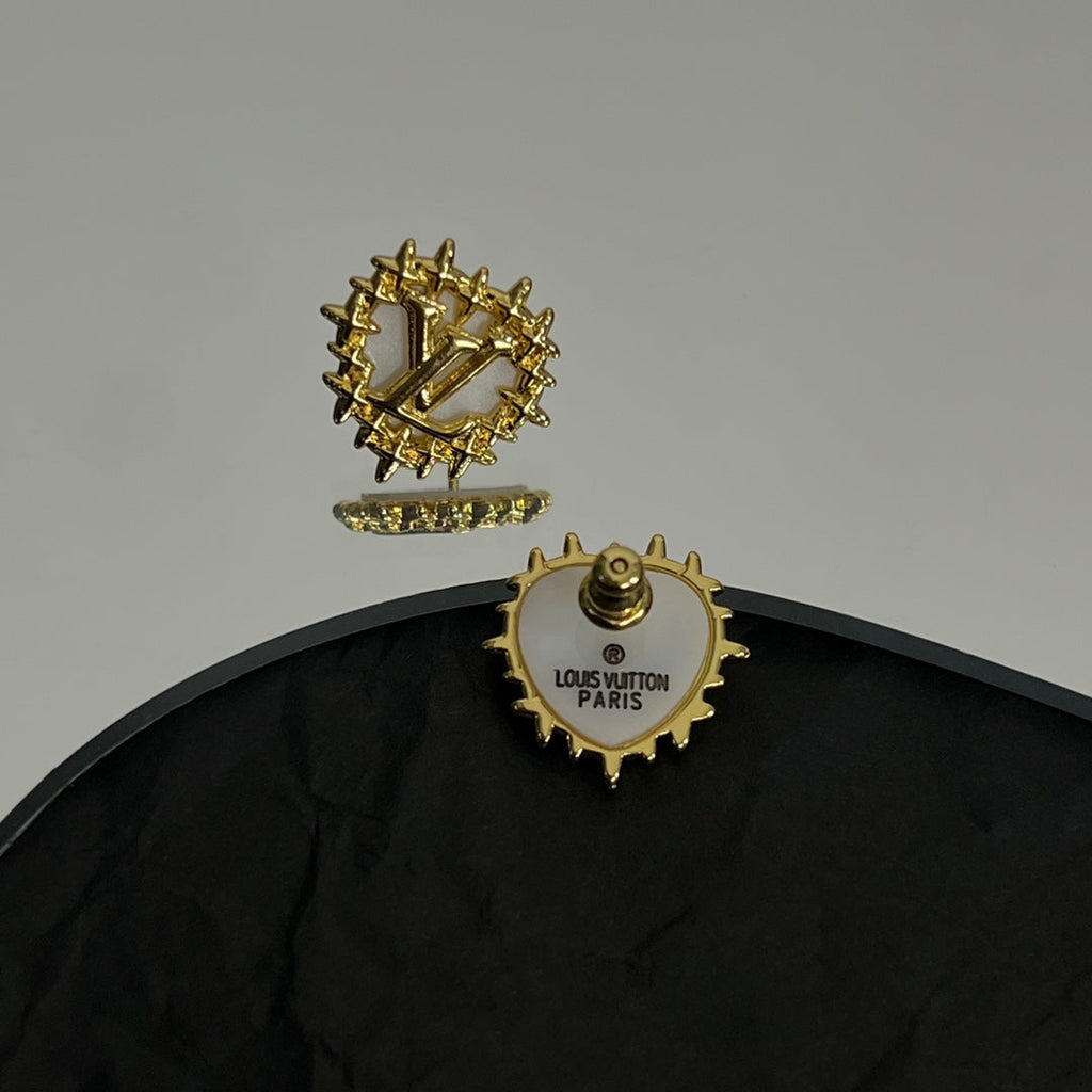 18K Louis Vuitton Vintage Earrings