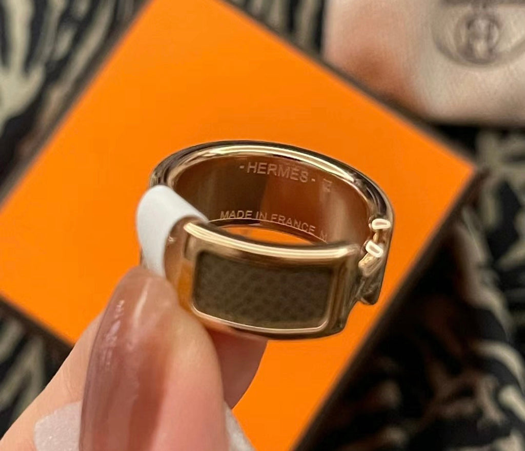 18K Olympe Hermes Ring