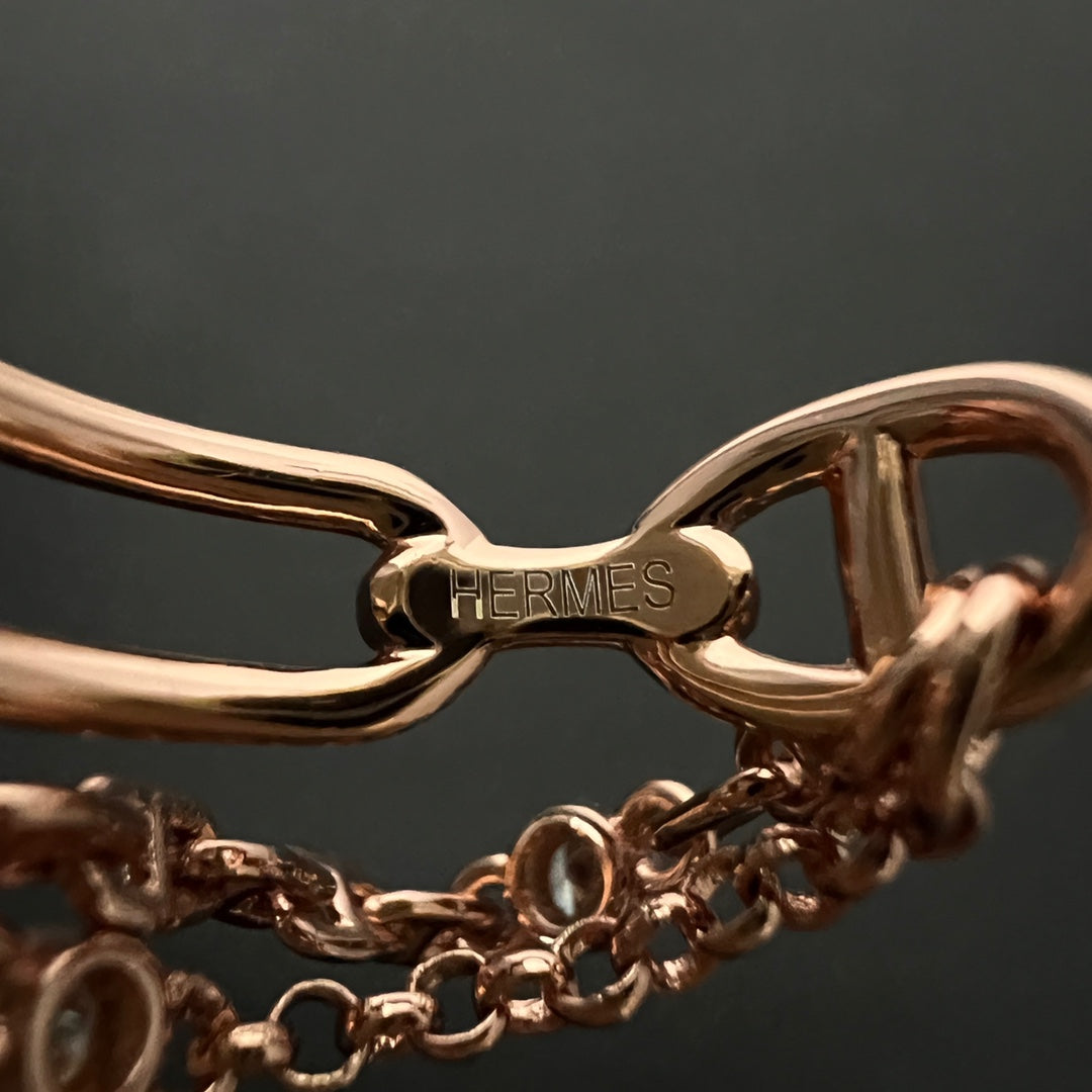 18K Chaine D'Ancre Chaos Hermes Ring